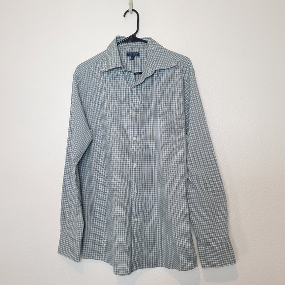 Peter Millar Men’s 2-Shirt Bundle Gingham & Check Button Downs Size M - Picture 6 of 14